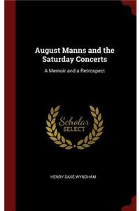 August Manns and the Saturday Concerts