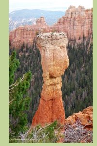 Bryce Canyon Hoodoo Lined Blank Book 8.5x11