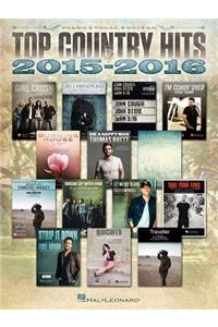 Top Country Hits of 2015-2016