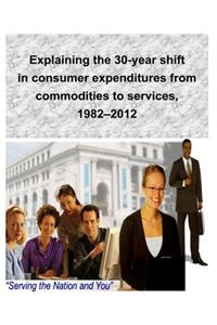Explaining the 30-year shift in consumer expenditures from commodities to services, 1982-2012