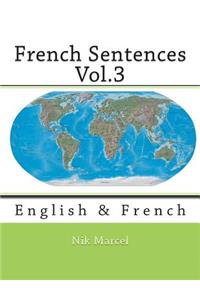 French Sentences Vol.3: English & French