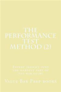 The Performance Test Method (2)