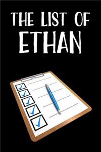 The List of Ethan