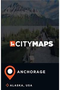 City Maps Anchorage Alaska, USA