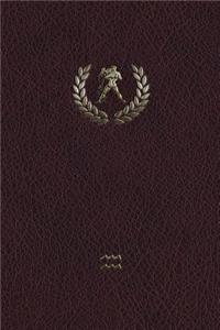 Monogram Aquarius Journal