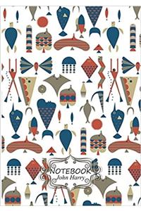 Art Pattern: Pocket Notebook Journal Diary (Blank Notebook Journal)