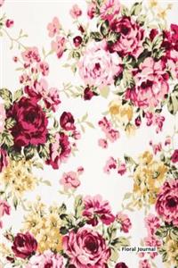 Floral Journal - Vintage Flower Bouquet