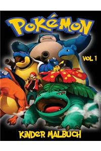 Pokemon Kinder Malbuch Vol 1