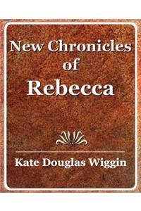 New Chronicles of Rebecca - 1907