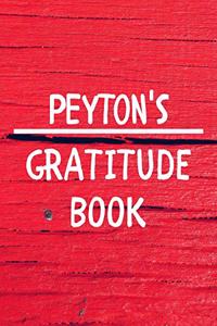 Peyton's Gratitude Journal