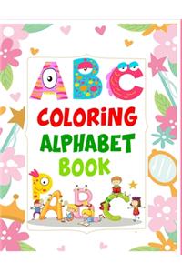 Coloring Alphabet Book