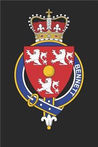 Bennett: Bennett Coat of Arms and Family Crest Notebook Journal (6 x 9 - 100 pages)