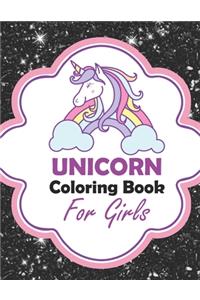Unicorn Coloring Book For Girls