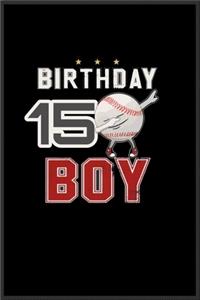 15 year old dabbing Baseball player birthday