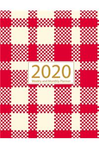 2020 Academic Planner Weekly And Monthly