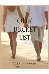 Our bucket list A journal for couple