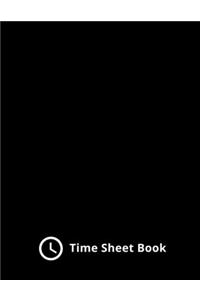 Time Sheet Book For Employees