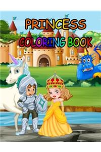 Princess coloring book