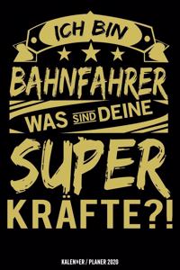 Ich bin Bahnfahrer was sind deine Superkräfte?!