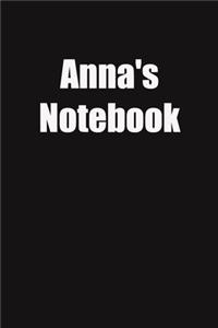 Anna's Notebook
