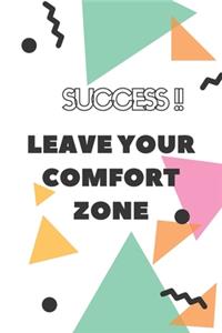 The Notebook of SUCCESS 2020 !! Leave your comfort zone