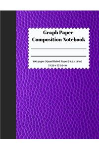 Graph Paper Composition Notebook