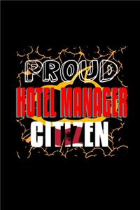 Proud hotel manager citizen