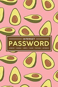 Internet Password Logbook - Journal - Libreta - Cahier - Taccuino - Notizbuch