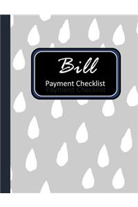 Bill Payment Checklist