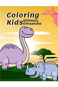Coloring Kids Ultimate Dinopedia
