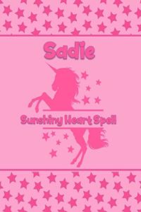 Sadie Sunshiny Heart Spell