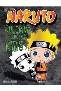 Naruto Coloring Book: (unofficial Naruto Coloring Book for Kids 50+ Page Collection Chibi Edition)