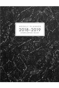 16 Month Weekly Planner 2018-2019