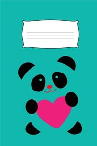 Panda notebook journal diary