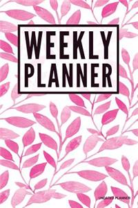 Weekly Planner - Undated Planner