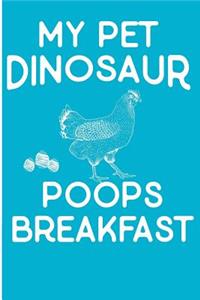 My Pet Dinosaur Poops Breakfast