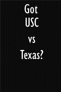 Got USC vs Texas?