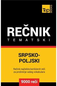 Srpsko-Poljski Tematski Recnik - 9000 Korisnih Reci