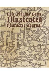 Role Playing Game Illustrated Character Journal