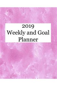 2019 Weekly and Goal Planner