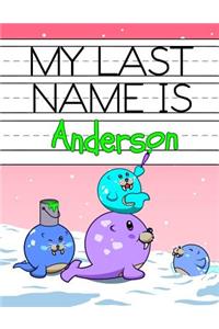 My Last Name is Anderson