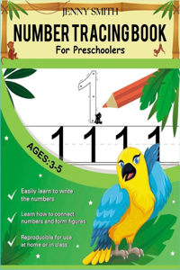 Number Tracing book for Preschoolers