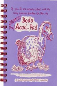 Dodo Mini Acad-Pad Diary 2010/11