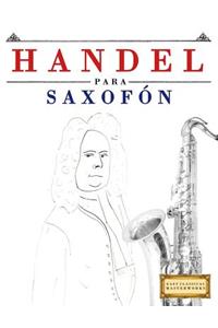 Handel para Saxofón