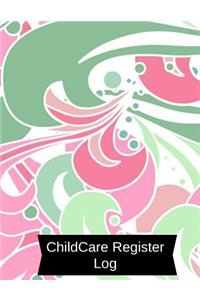 Childcare Register Log