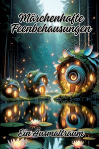 Märchenhafte Feenbehausungen: Ein Ausmaltraum