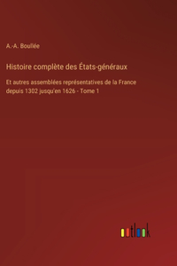 Histoire complète des États-généraux
