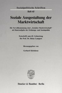 Soziale Ausgestaltung Der Marktwirtschaft