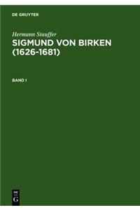 Sigmund Von Birken (1626-1681)