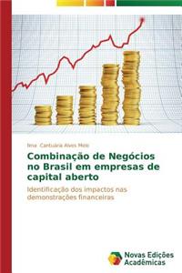 Combinação de Negócios no Brasil em empresas de capital aberto